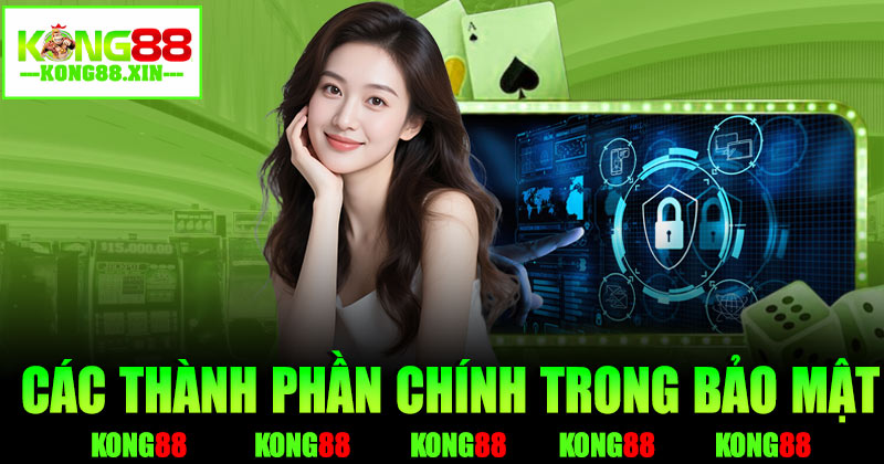 Các thành phần chính trong chính sách bảo mật Kong88