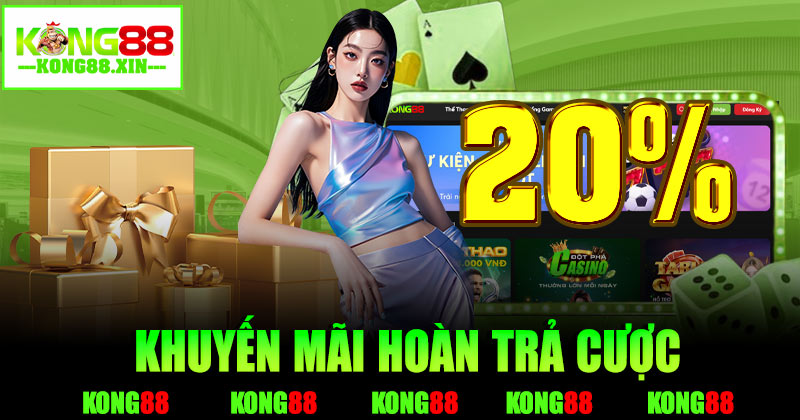 Các loại khuyến mãi Kong88 phổ biến
