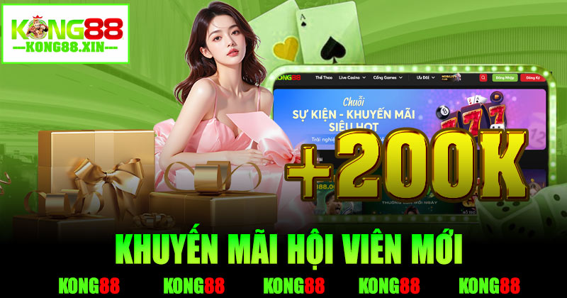Các loại khuyến mãi Kong88 phổ biến