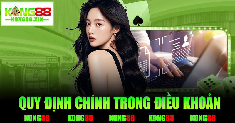 Các quy định chính trong điều khoản sử dụng